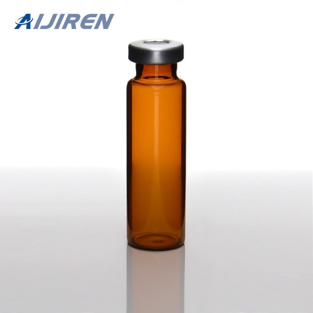 Flat Bottom clear glass Crimp Top GC Vial Manufacturer